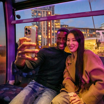 Take a selfie on the London Cable Car