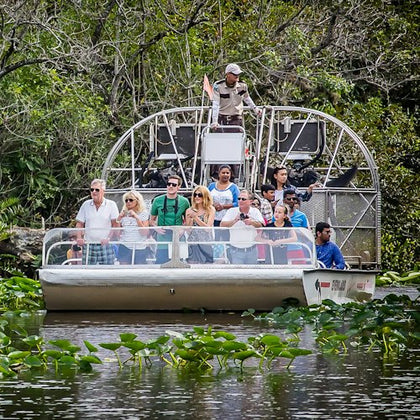 Everglades boat tour