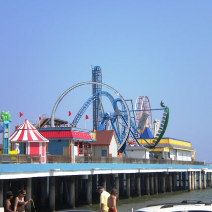 Galveston Island Historic Pleasure Pier: All Day Ride Pass
