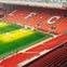 Anfield stadium in Liverpool