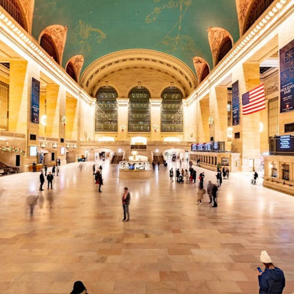 The hall of Grand Central Terminal, Midtown