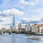 View of the Shard on the Thames