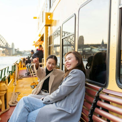 Enjoy the views from Sydney Harbour during your scenic ferry ride