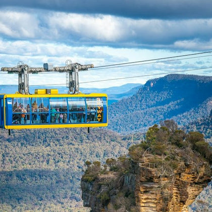 Enjoy the thrilling rides at Scenic World
