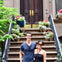Carrie's West Village apartment stairs