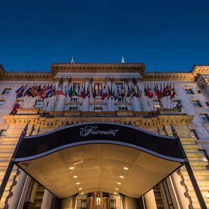 Echoes of the past at the Fairmont Hotel