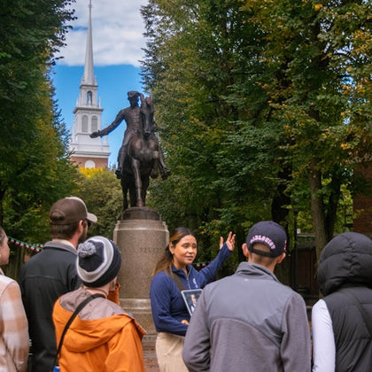 Experience history where it happened as you learn about Paul Revere's famous Midnight Ride (1775)