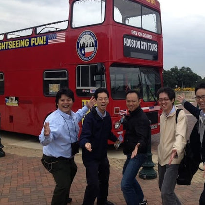Houston: Guided City Tour by an Open-Top Double Decker Bus