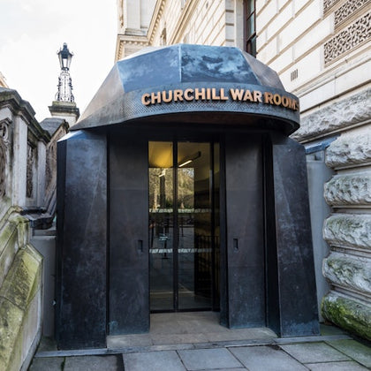 Entry to Churchill War Rooms