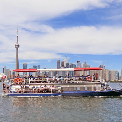 Cruising through the harbour