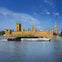 Uber Boat by Thames Clippers and The House of Parliament