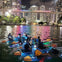 Night lights from water