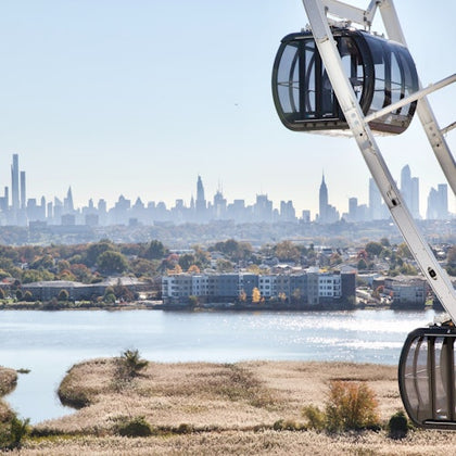 Excellent views of the skyline