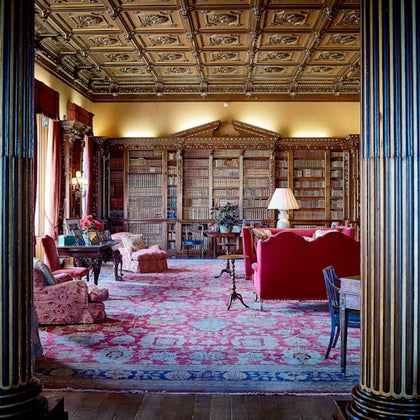 Interior of Highclere Castle