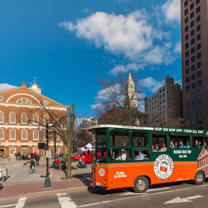 Hop-on Hop-off Boston Old Town Trolley