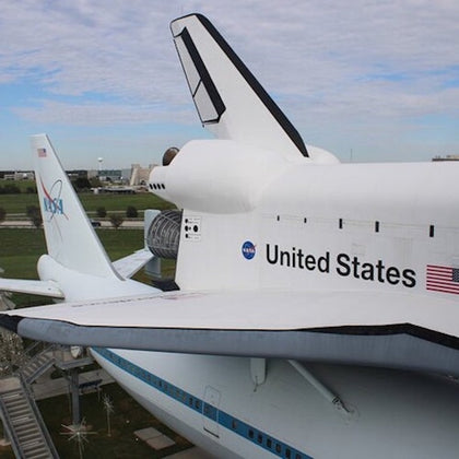 View from the top of NASA's Independence Plaza