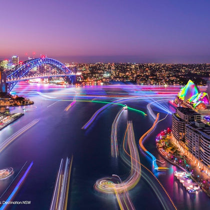 Sydney: Vivid Sydney Night Cruise