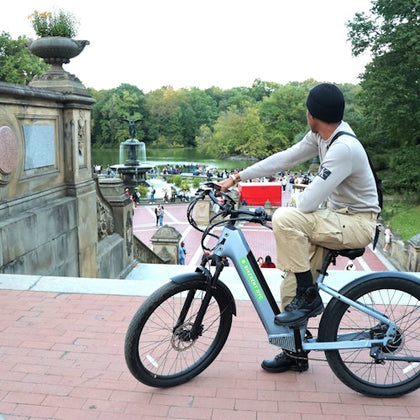 Customer visiting Central Park