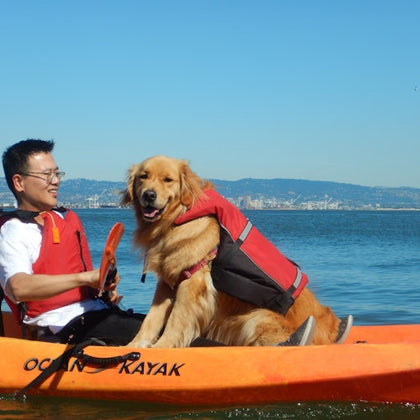 Kayak with your favorite person or pet