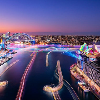 VIVID Cruises on Sydney Harbour