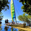 Our Hobie Cat is in a secret hideaway in the Mangroves.